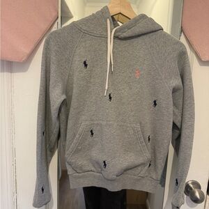 Polo Ralph Lauren Pink Pony All Over Print Hoodie Limited Edition Small